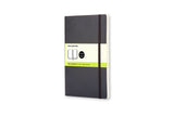 Notesbog Moleskine large sort m/192 blanke ark soft cover