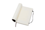 Notesbog Moleskine large sort m/240 kvadrerede ark soft