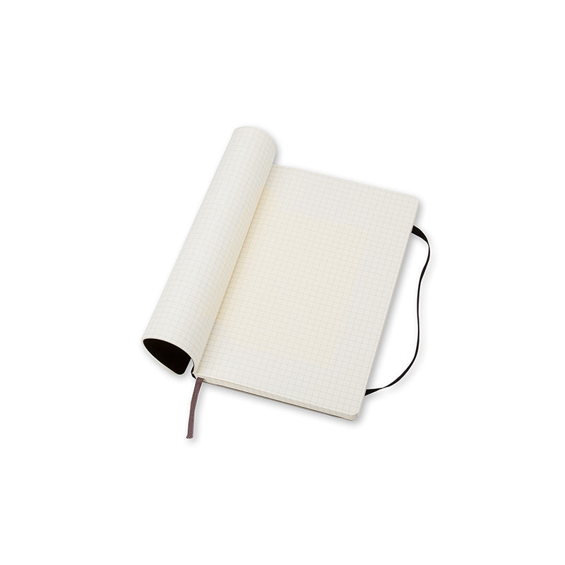Notesbog Moleskine pocket sort m/192 kvadrerede ark soft