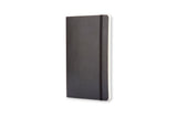 Notesbog Moleskine pocket sort m/192 linjerede ark soft