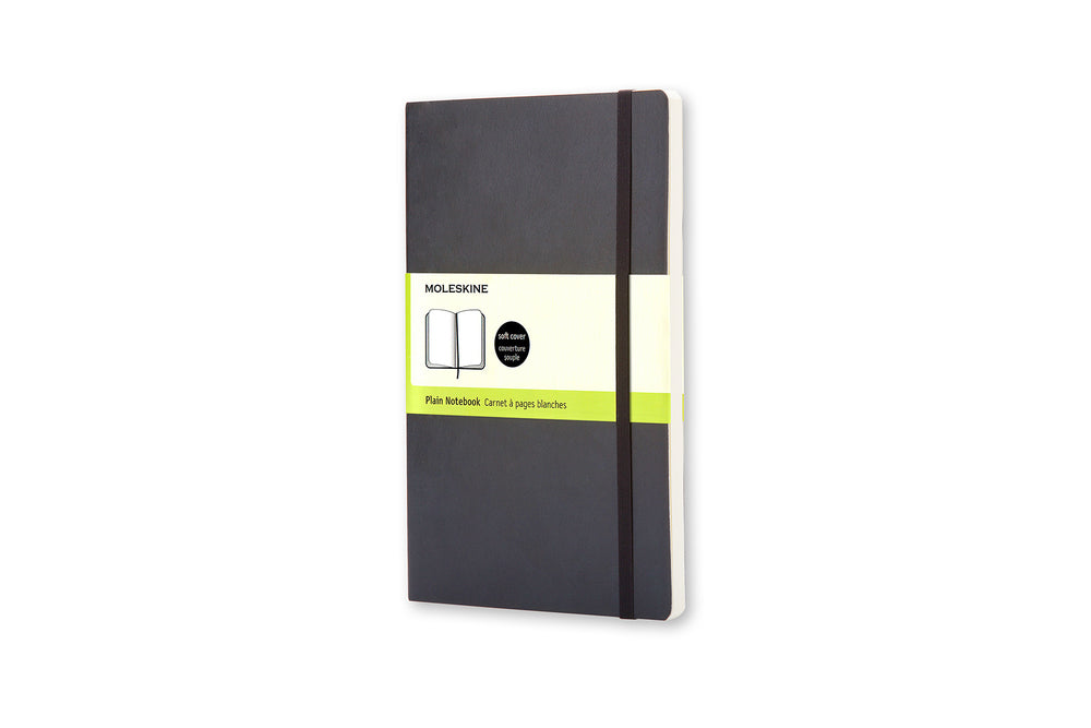 Notesbog Moleskine pocket sort m/192 blanke ark soft cover
