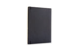 Notesbog Moleskine x-large sort m/192 blanke ark soft cover