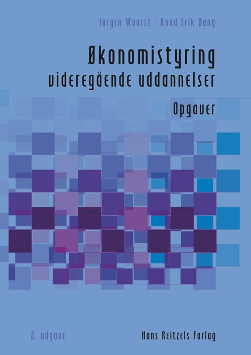 Økonomistyring  - videregående uddannelser -  Opgaver