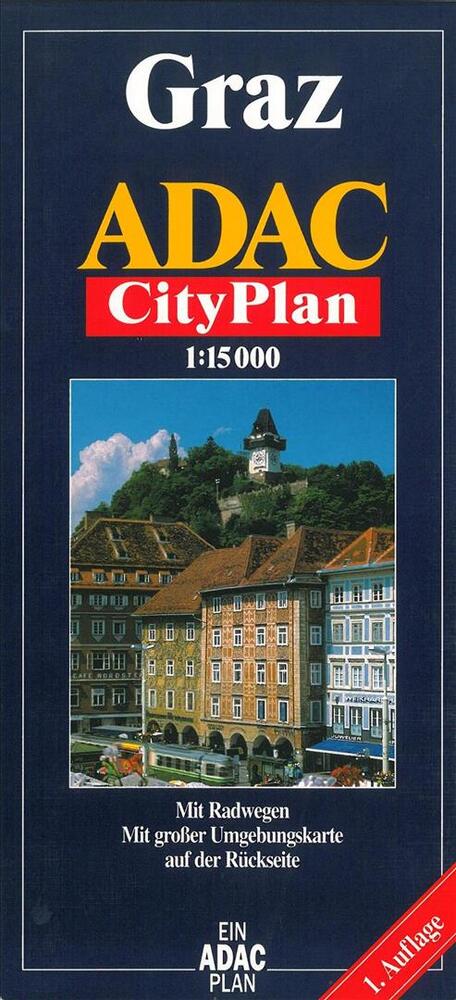 Graz, ADAC Stadtplan