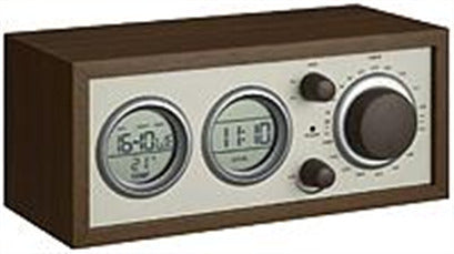 Retro - clock - readio med snoozefunktion m.m. (hvervegave)