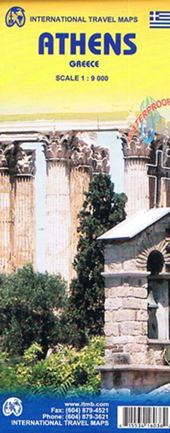 Athens, International Travel Maps