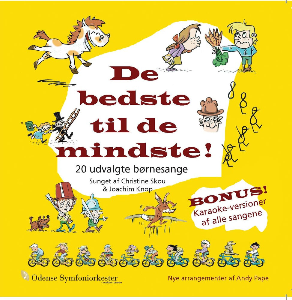 De bedste til de mindste - cd