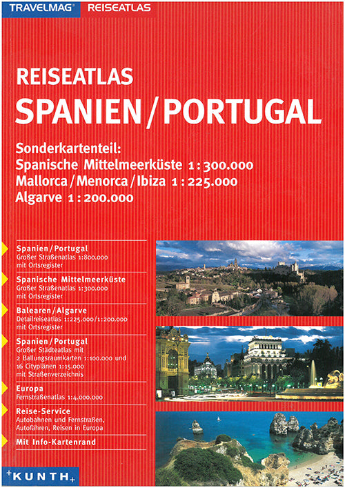 Reiseatlas Spanien/Portugal