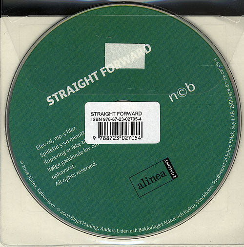 Straight Forward, Extra cd til Textbook