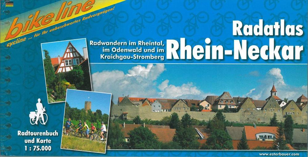 Radatlas Rhein-Neckar: Radwanders im Rheintal, Odenwald und Kraichgau-Stromberg