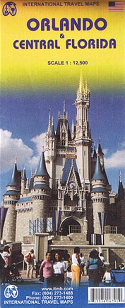 Orlando & Central Florida, International Travel Maps