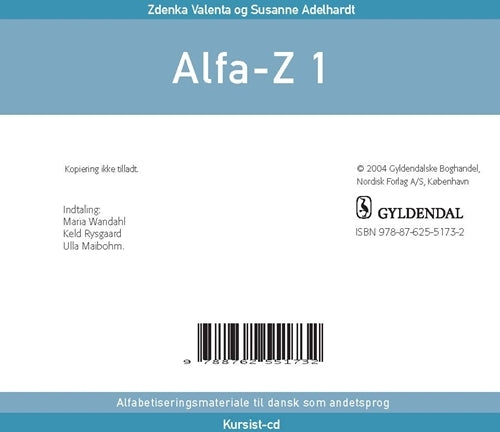 Alfa Z 1 - Kursist cd