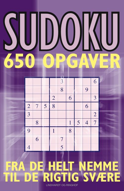 Sudoku 650 opgaver