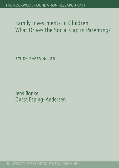 Family investments in children