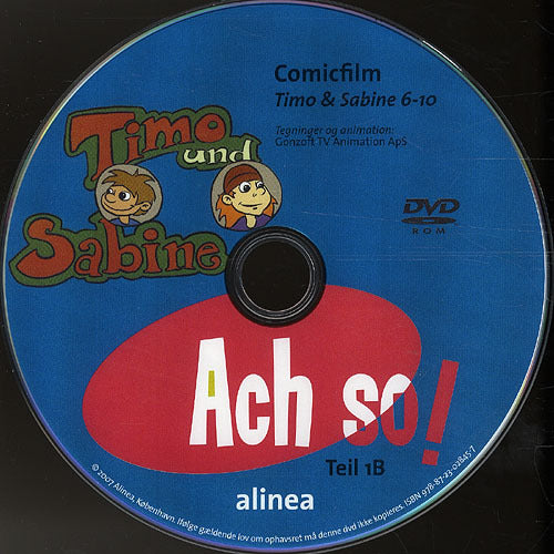 Ach so! Teil 1B Schüler dvd, Seperat