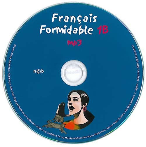 Français Formidable 1B, Elev-cd med mp3-filer