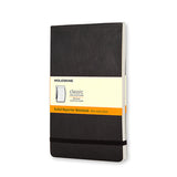 Notesblok reporter Moleskine pocket sort m/linj. ark soft