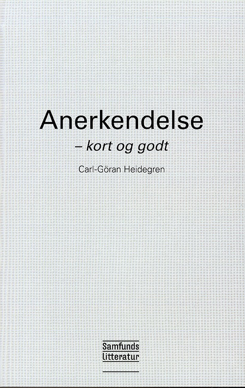Anerkendelse