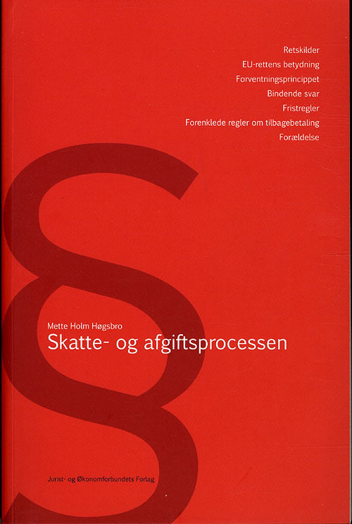 Skatte- og afgiftsprocessen