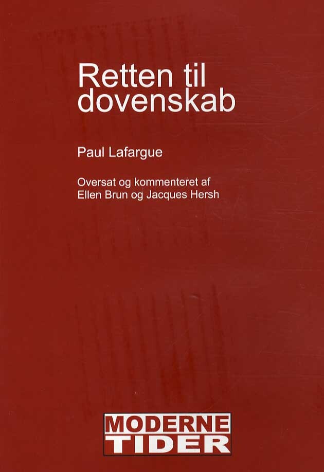 Retten til dovenskab