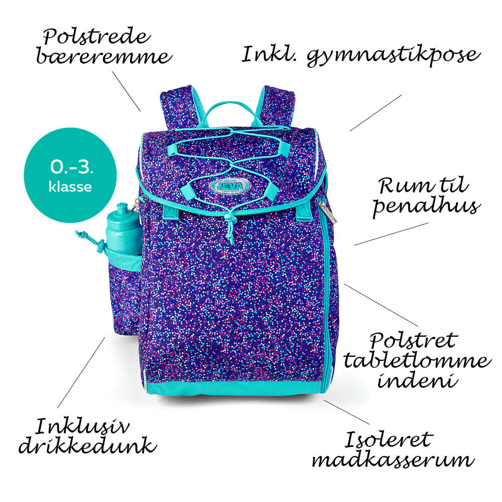 SKOLETASKE JEVA INTERMEDIATE BUBBLES
