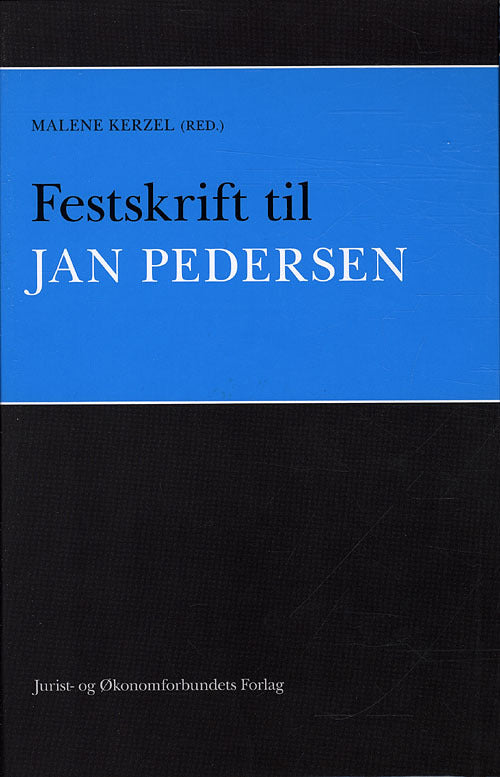 Festskrift til Jan Pedersen