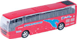 Metal bus med lys og lyd 4 asst.