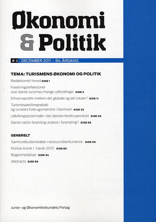 Økonomi og Politik 4-2011