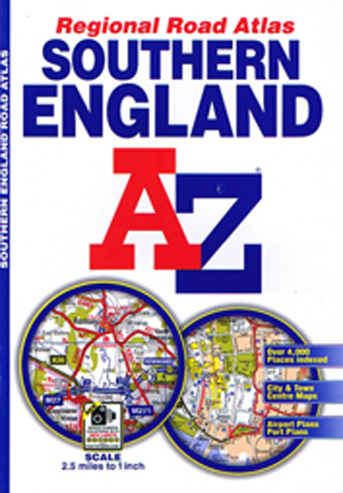 A-Z Regional Road Atlas Southern England