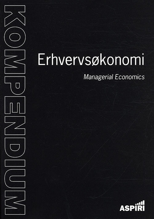 Kompendium i erhvervsøkonomi