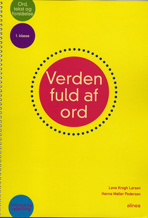 Verden fuld af ord, 1.kl. Antologi og vejledning
