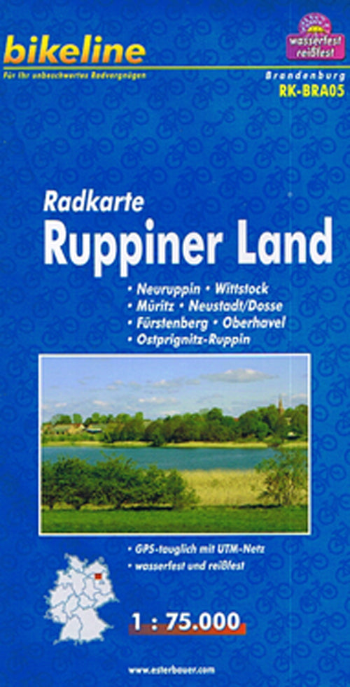 Ruppiner Land, Radkarte