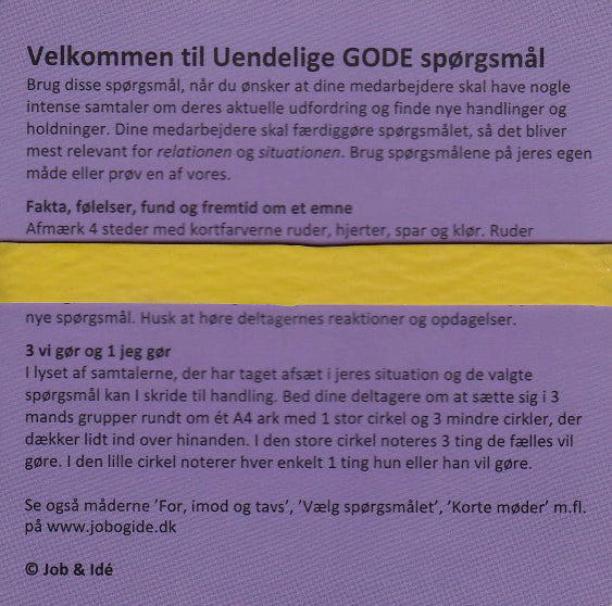 Uendelige gode spørgsmål