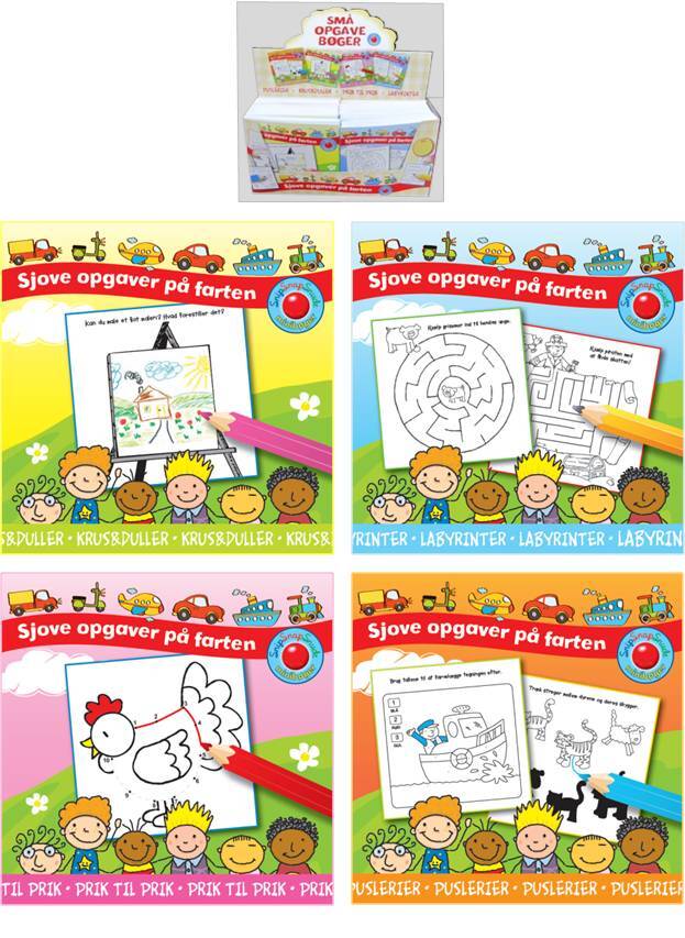 Mini-aktivitetsbøger 1-4