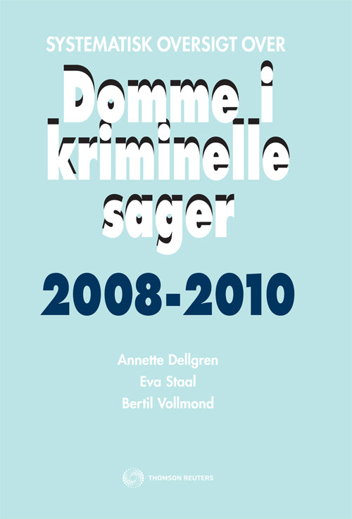 Systematisk oversigt over domme i kriminelle sager