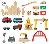 BRIO 33097 BRIO Togbane i plastkasse, 50 dele