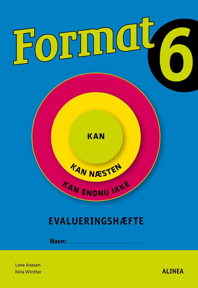 Format 6, Evalueringshæfte