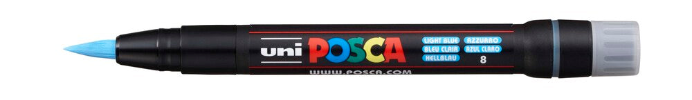 Paintmarker Uni POSCA pcf-350 lys blå brush