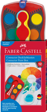 Farvelade Faber-Castell connector 12 stk.