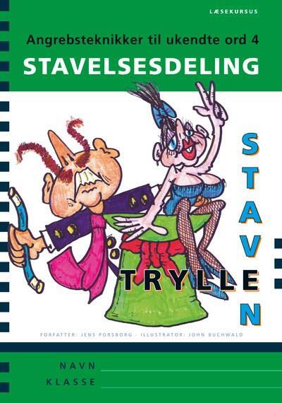 Tryllestaven Læsekursus 4. Stavelsesdeling, 5 stk.