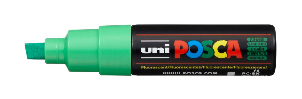 Paintmarker Uni POSCA pc-8k fluo grøn