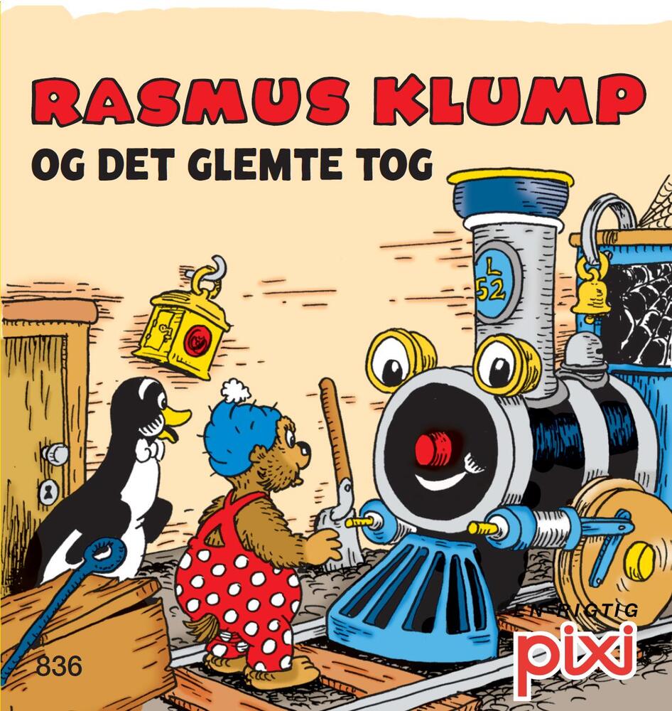 Rasmus Klump 1 - Den rullende seng og Det glemte tog - CD lydbog