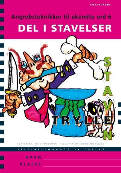 Tryllestaven Læsekursus 6. Del i stavelser, 5 stk.