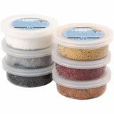 Foam clay metallic