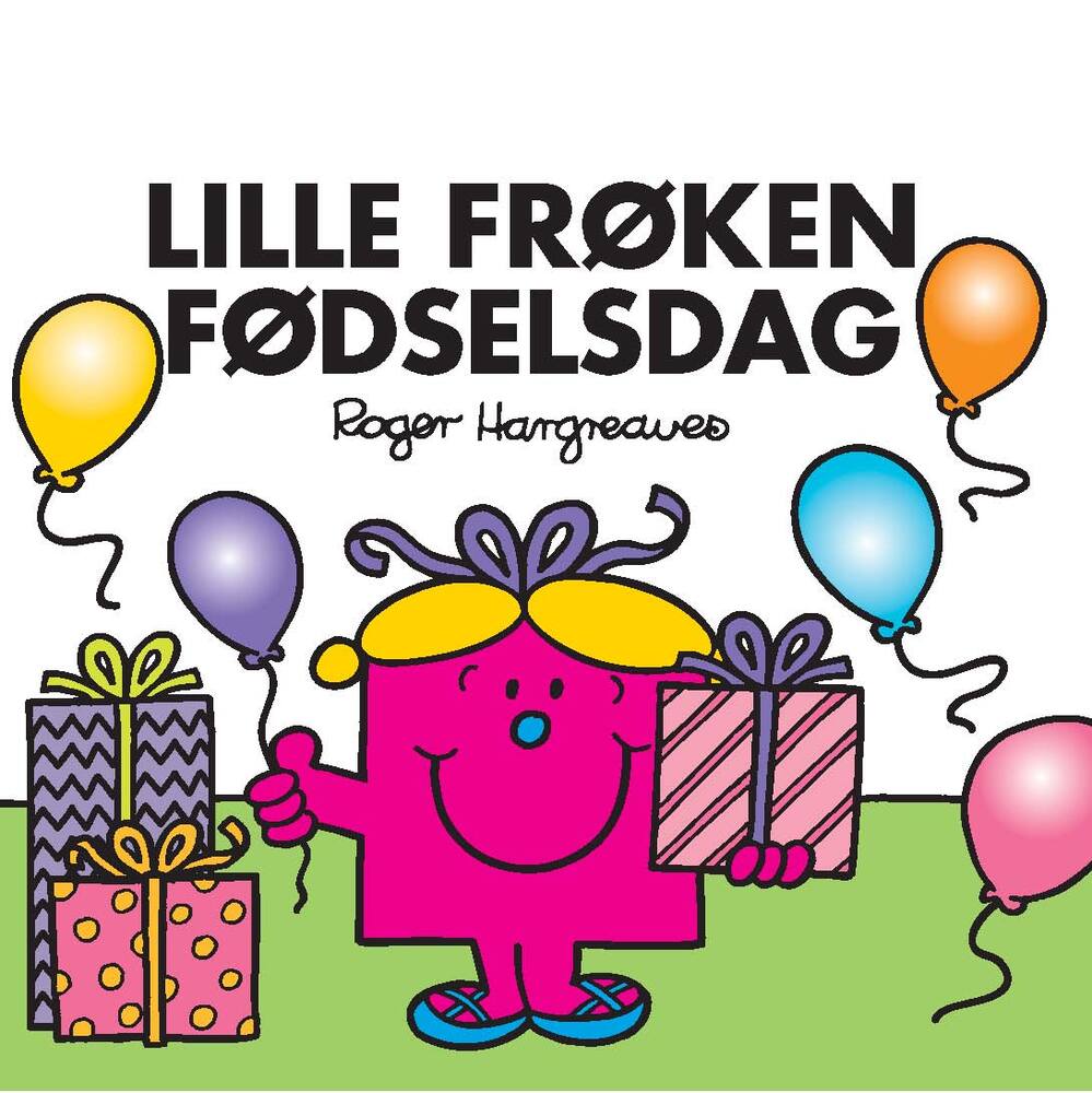 Hr. Mand + Lille Frøken Fødselsdags-æske - inklusiv 24 Fødselsdagsbøger