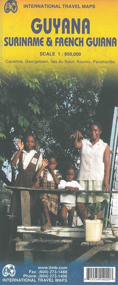 Guyana, Suriname & French Guiana