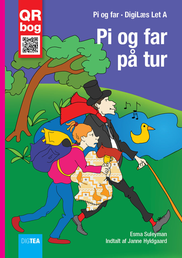 Pi og far på tur
