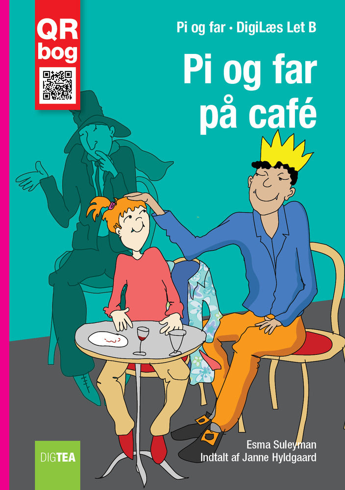 Pi og far på cafe
