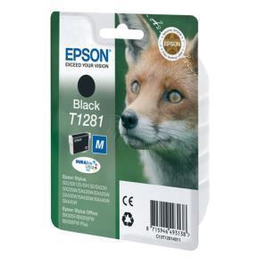 Blæk Epson t1281 black ink cartridge