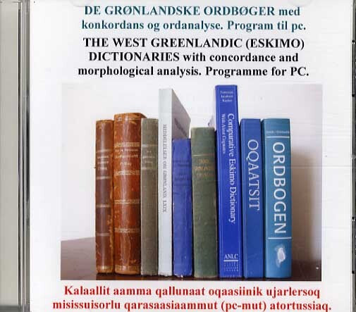 De Grønlandske Ordbøger med konkordans og ordanalyse